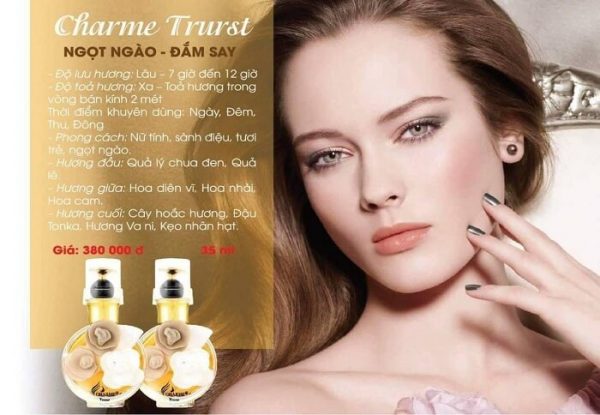 Nước hoa nữ chính hãng Trust 35ml