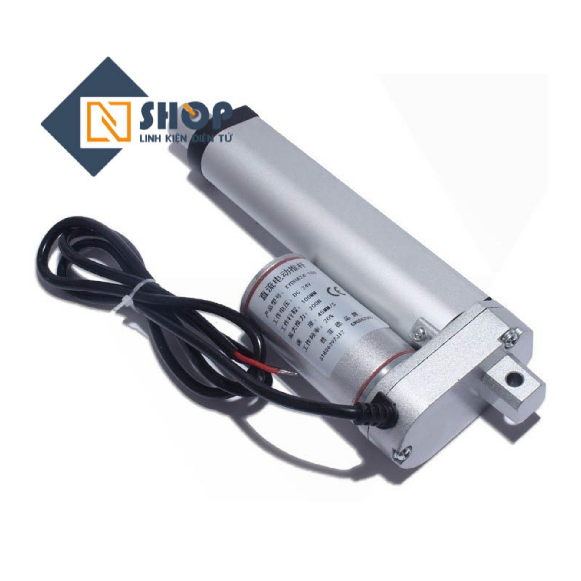 Xi Lanh Điện 12V hành trình 400mm-20mm/s