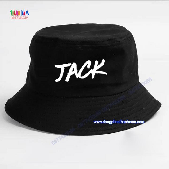 nón bucket JACK, Mũ bucket JACK, nón rộng vành JACK K ICM, MŨ FAN JACK VÀ NGUYÊN BẢO KHÁNH - KEYS VÀ ĐÓM