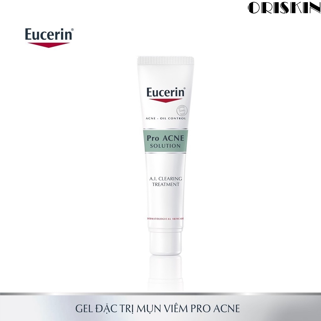 Eucerin Tinh Chất Giảm Mụn Sau 1 Tuần ProAcne AI Clearing Treatment (40ml)