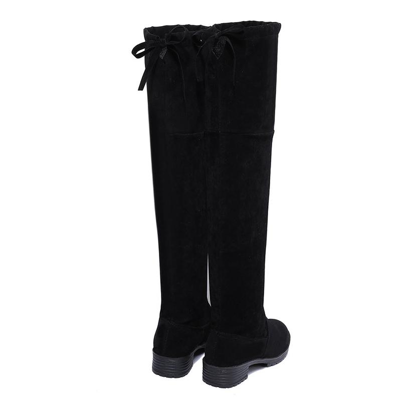 Boot đùi da lộn đến 3cm hot 2018-gcg16, hap1930