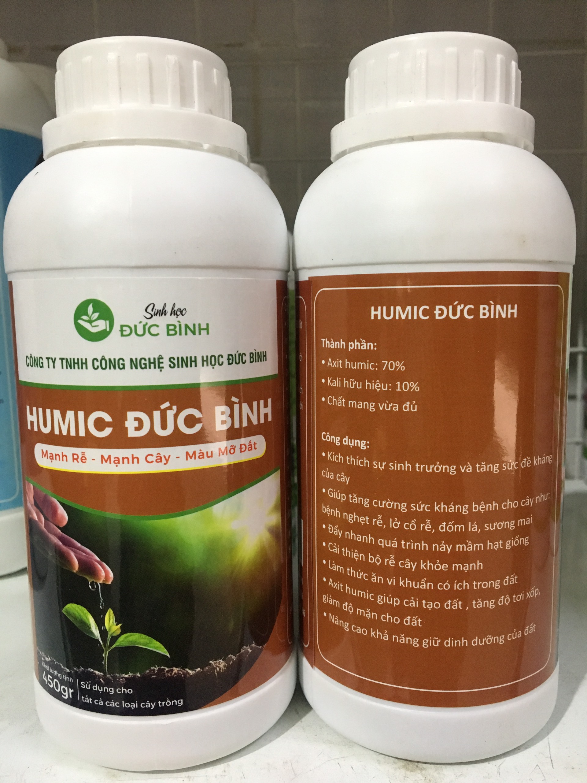 Humic Đức Bình Tốt Rễ, Mạnh Cây, Cải Tạo Đất