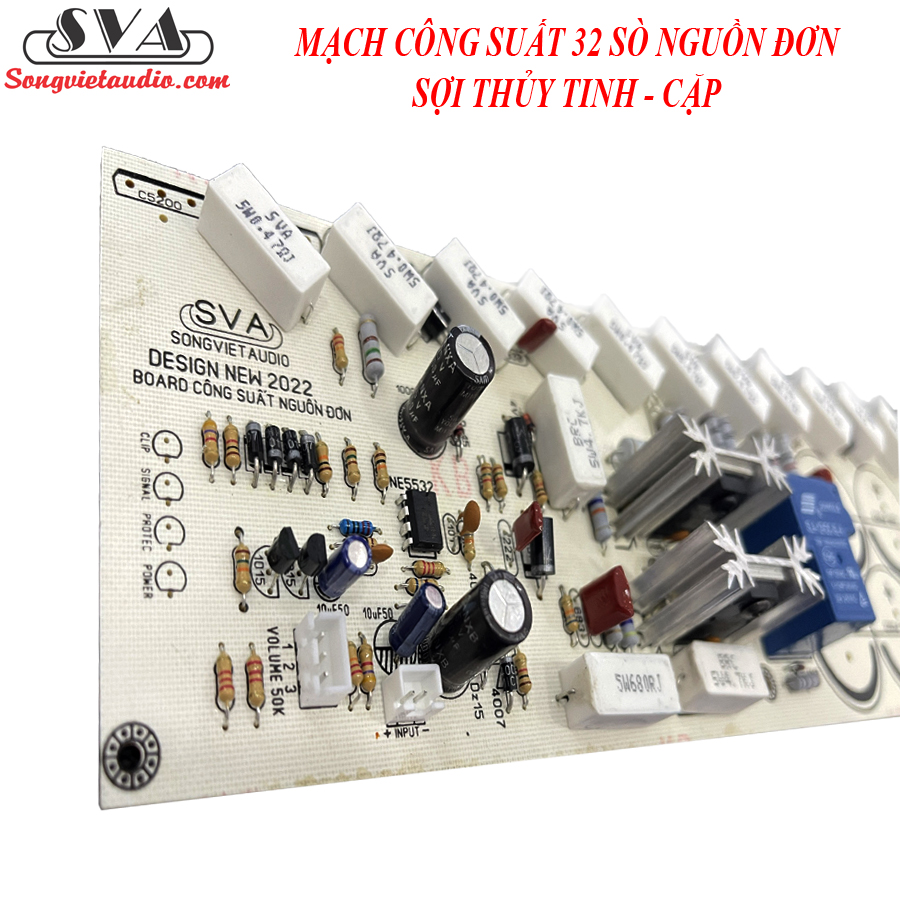MẠCH CÔNG SUẤT 32 SÒ NGUỒN ĐƠN SỢI THỦY TINH