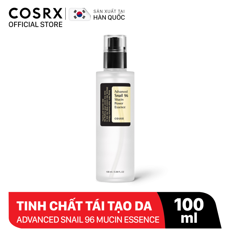 Tinh Chất Dưỡng Ẩm, Tái Tạo Và Phục Hồi Da (96% Ốc Sên) COSRX Advanced Snail 96 Mucin Power Essence 100ml giá rẻ