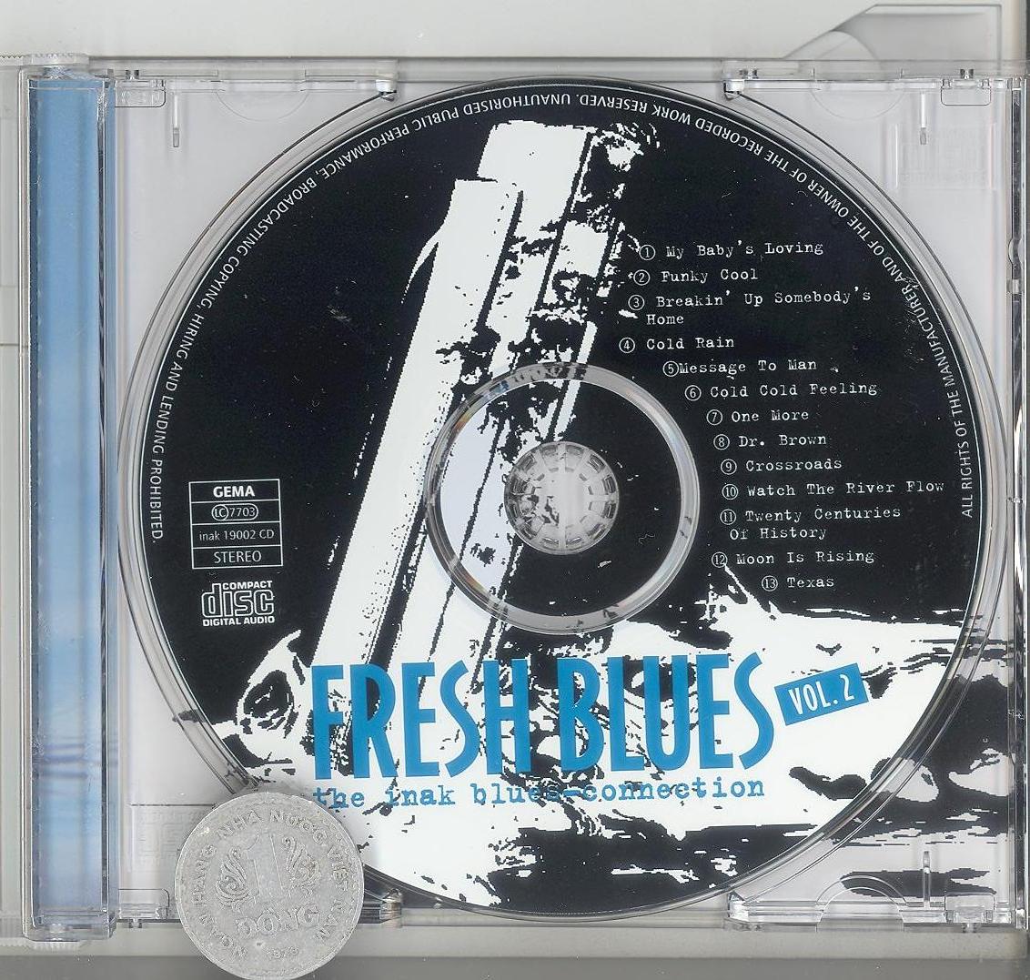 stereomate - Đĩa nhạc - CD gốc: Fresh Blues Vol. 2 (Hãng Inakustik)