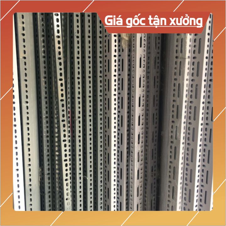 Cây sắt V lỗ ( V3x5 ) lắp kệ đa năng - Cây dài từ 120cm đến 2m