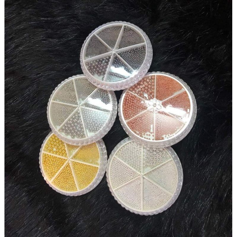 Set bi mix size - phụ kiện nail trang trí móng tay