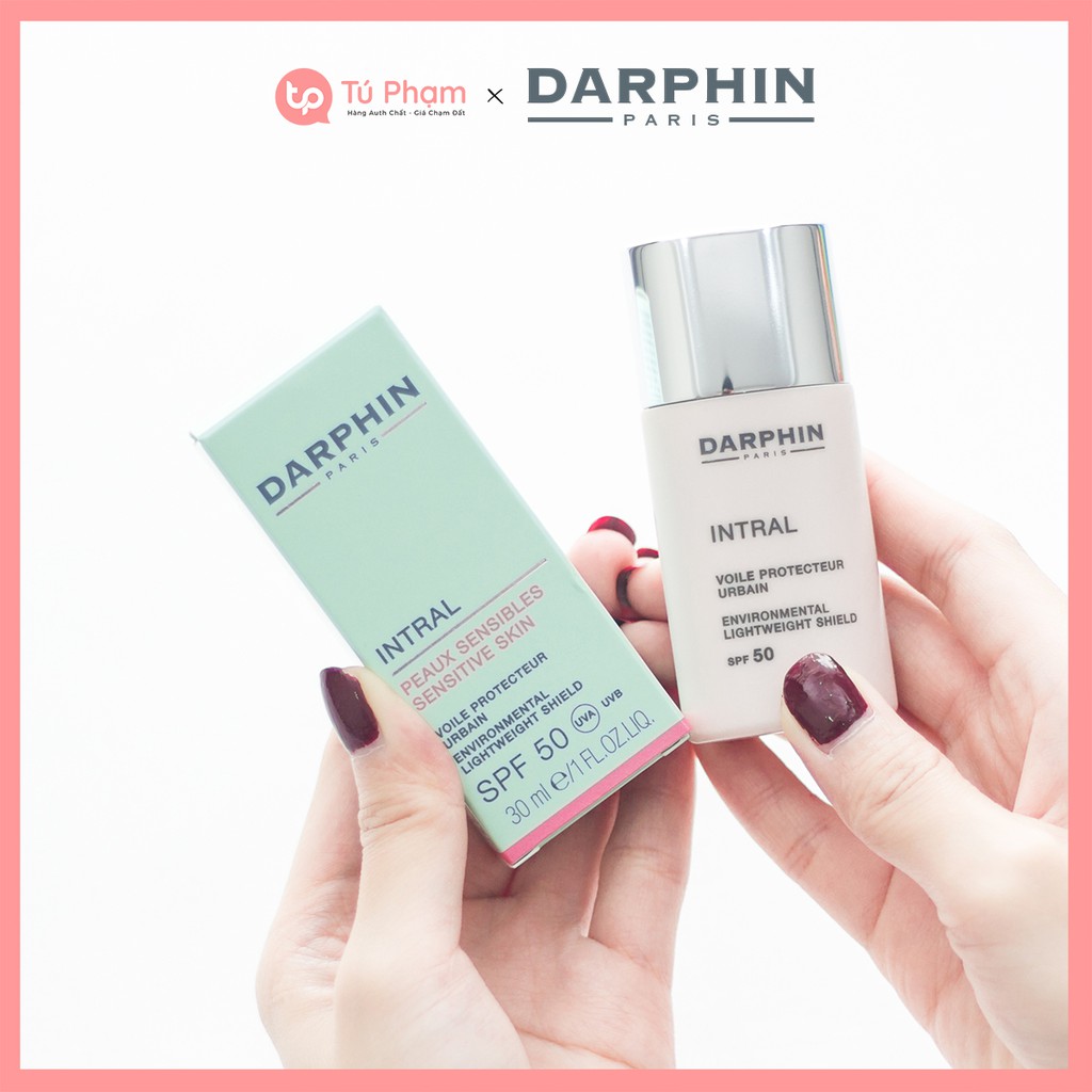 Crème Darphin Intral Voile Protecteur Urbain SPF50 - 30ml Pour Peaux Sensibles