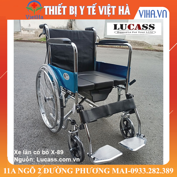 Xe Lăn Có Bô Lucass X8