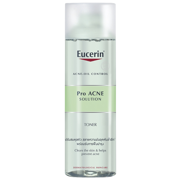 Toner Eucerin ⚜️ Nước Hoa Hồng Eucerin Pro Acne Solution cho da dầu mụn 200ml