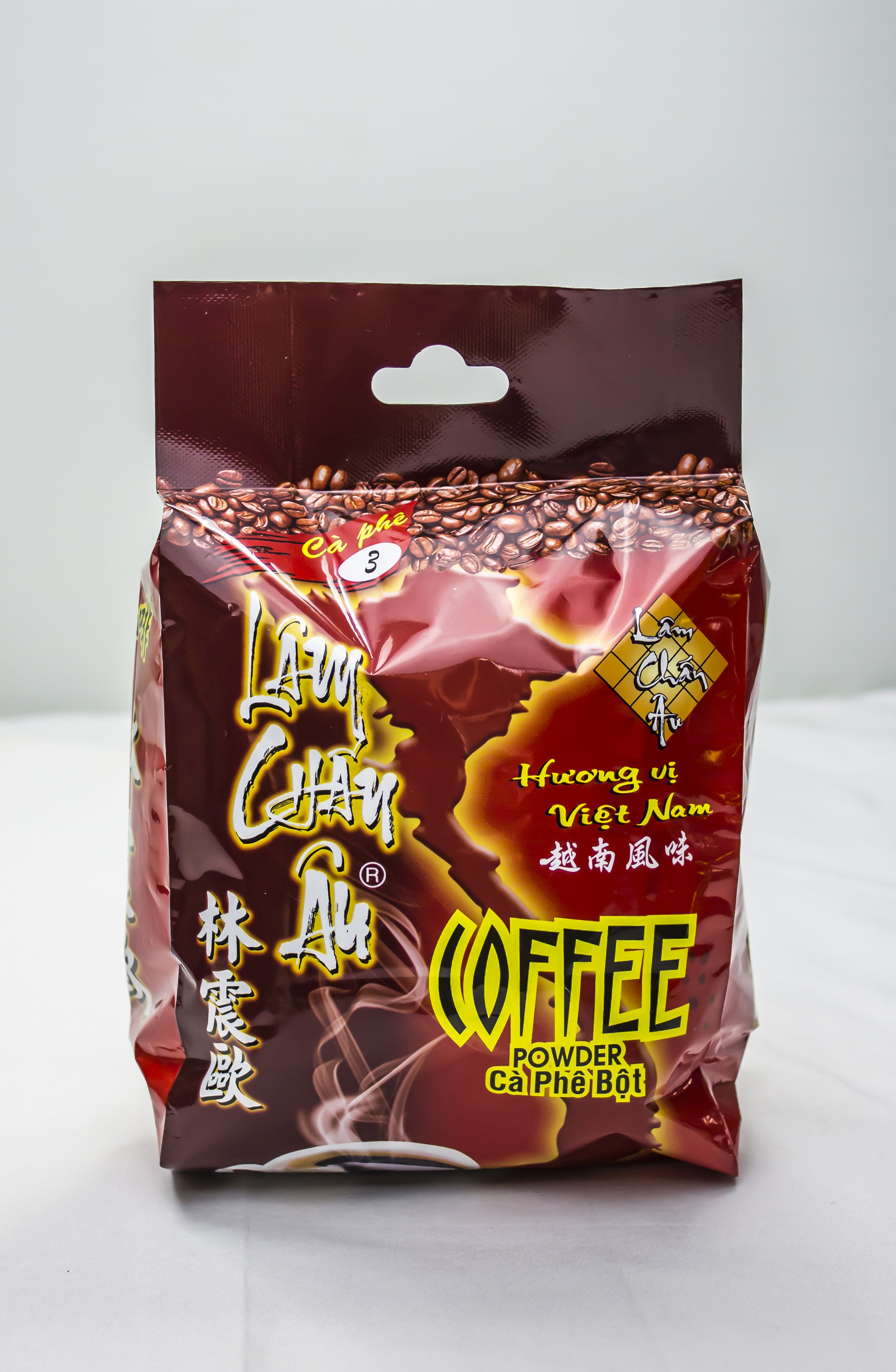 Cà phê số 3 LÂM CHẤN ÂU (500g) - Red Bag Coffee (17.6oz)