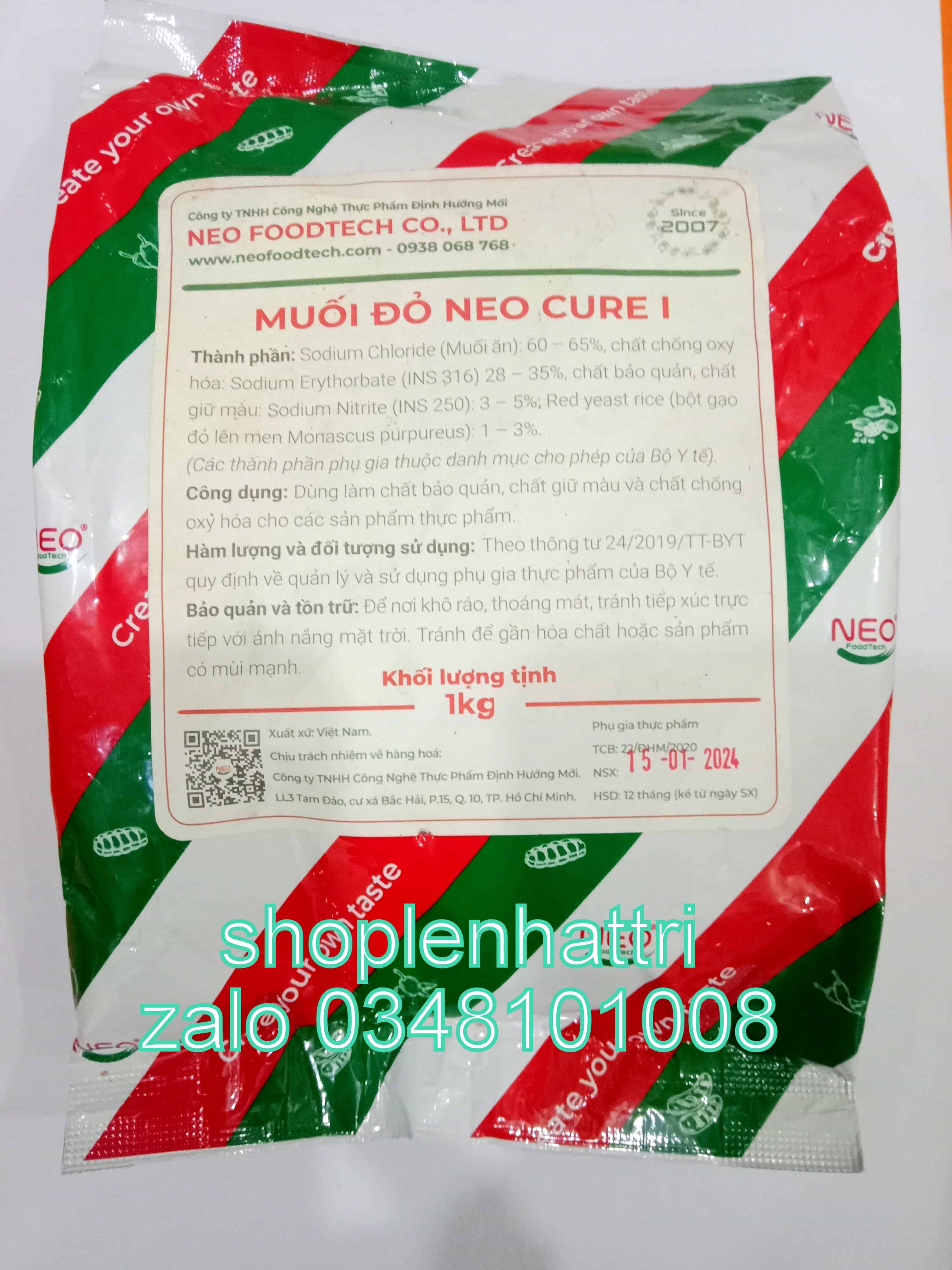 Muối diêm đỏ muối đỏ 100g
