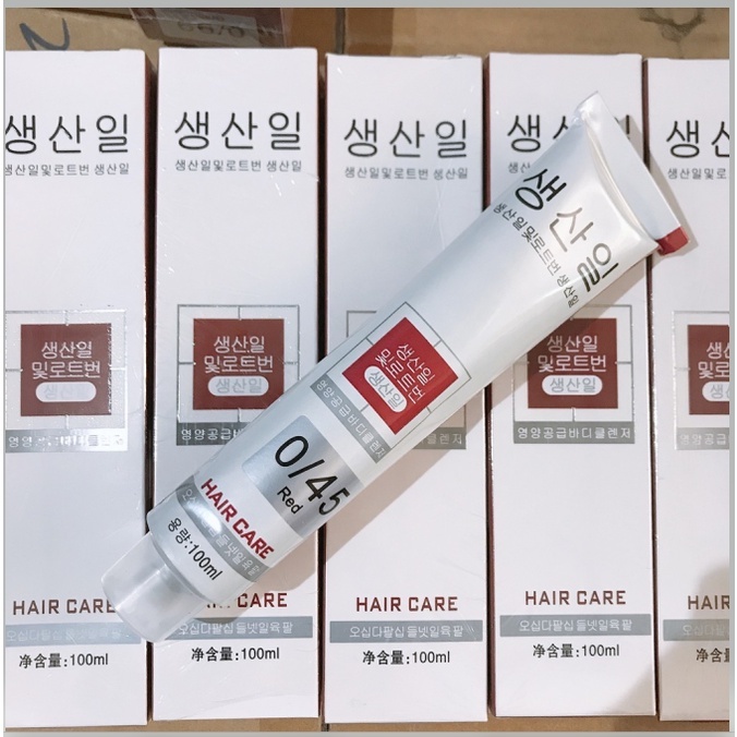 Thuốc nhuộm tóc Bạch Kim (cần tẩy)