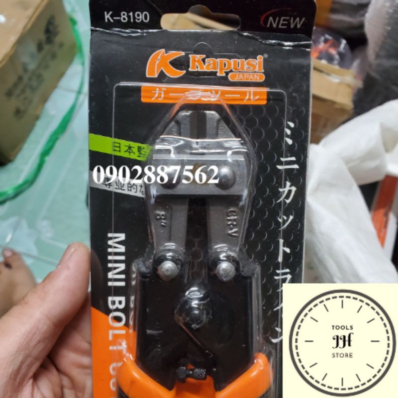 kìm cắt cộng lực kapusi japan mini 8 inch