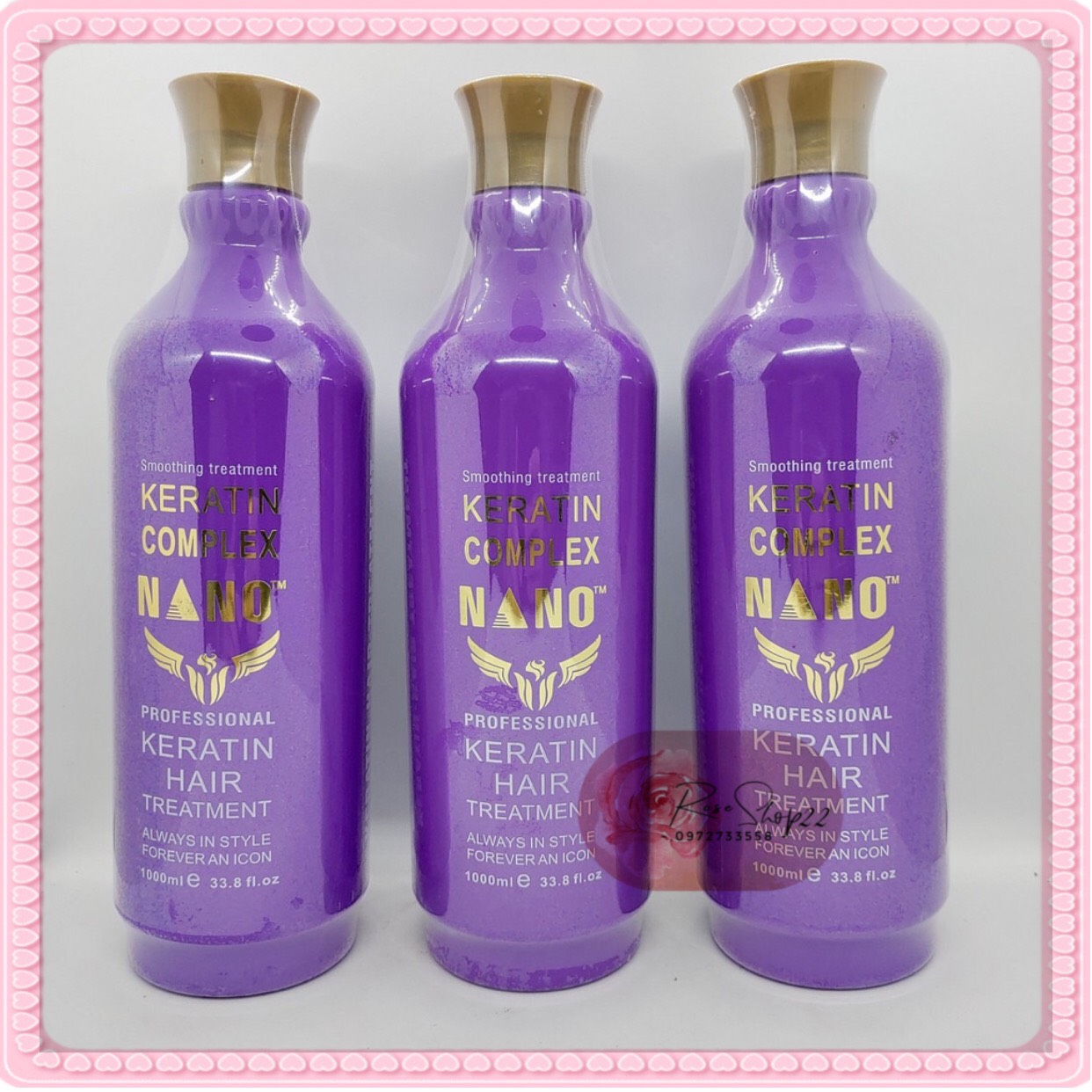 HẤP PHỤC HỒI KERATIN NANO COMPLEX 1000ml