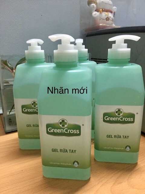 [HCM]Gel rửa tay khô Green Cross 500ml