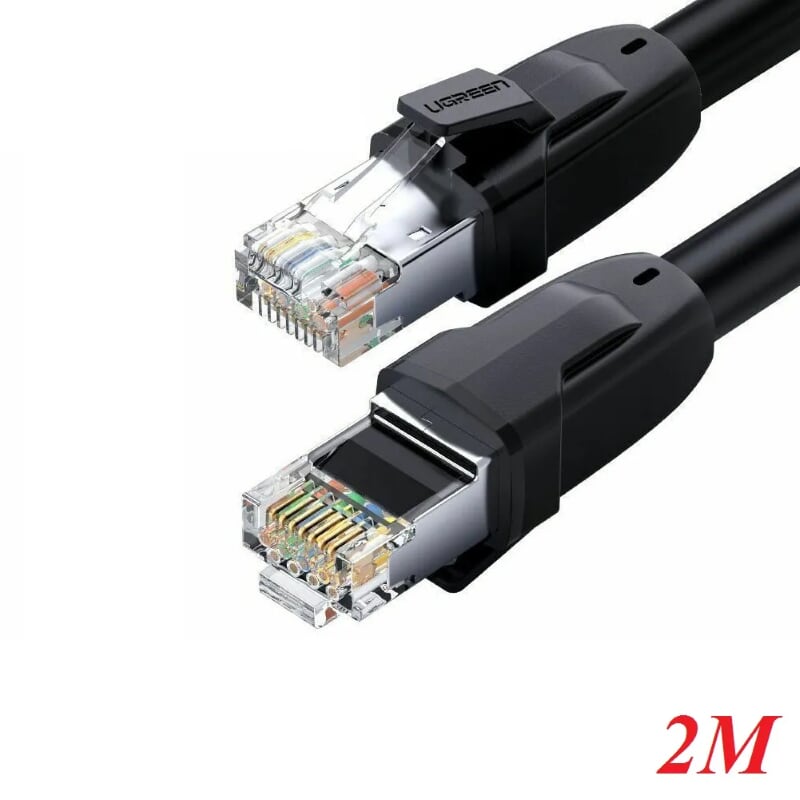 Ugreen 70329 2M cáp mạng CAT 8 24AWG Class S/FTP  2000Mhz NW121