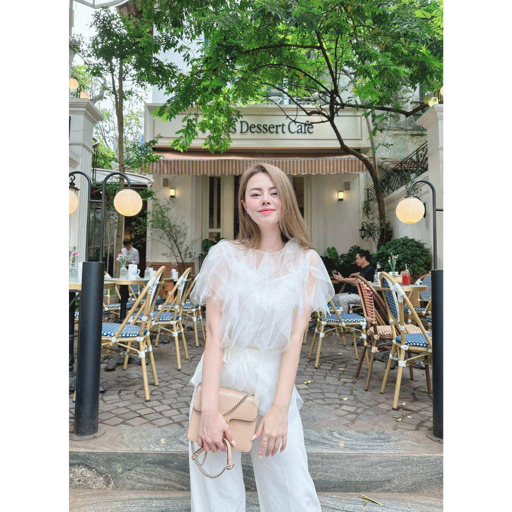 Áo lưới mix lót 2 dây by LINN Design