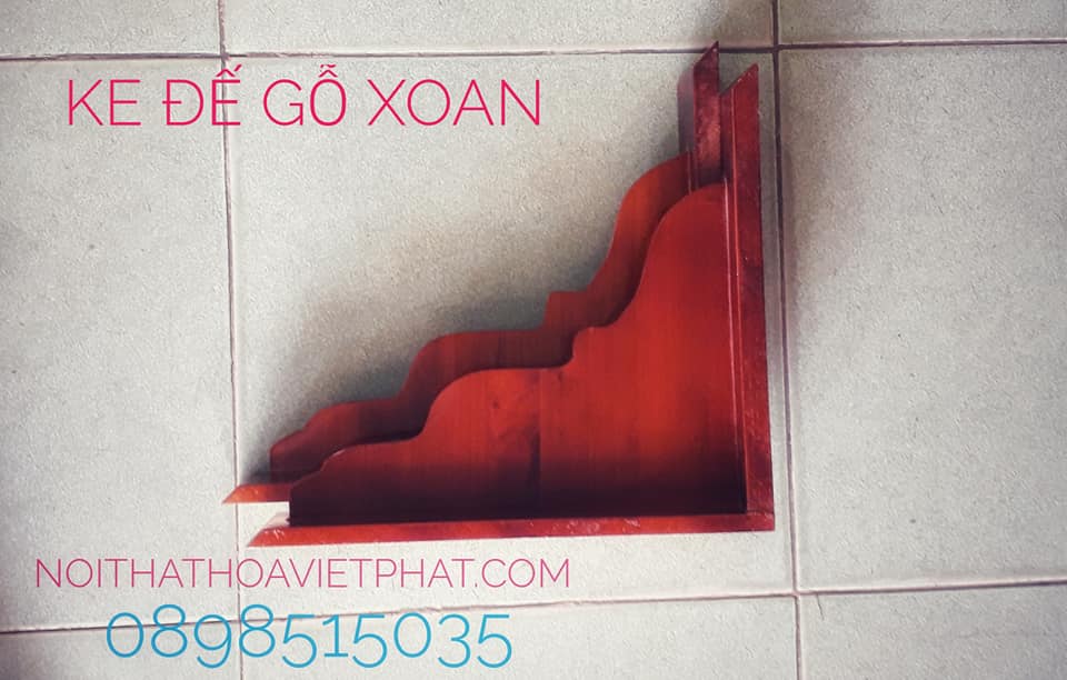 Bàn thờ treo tường Hoa Sen 50cm