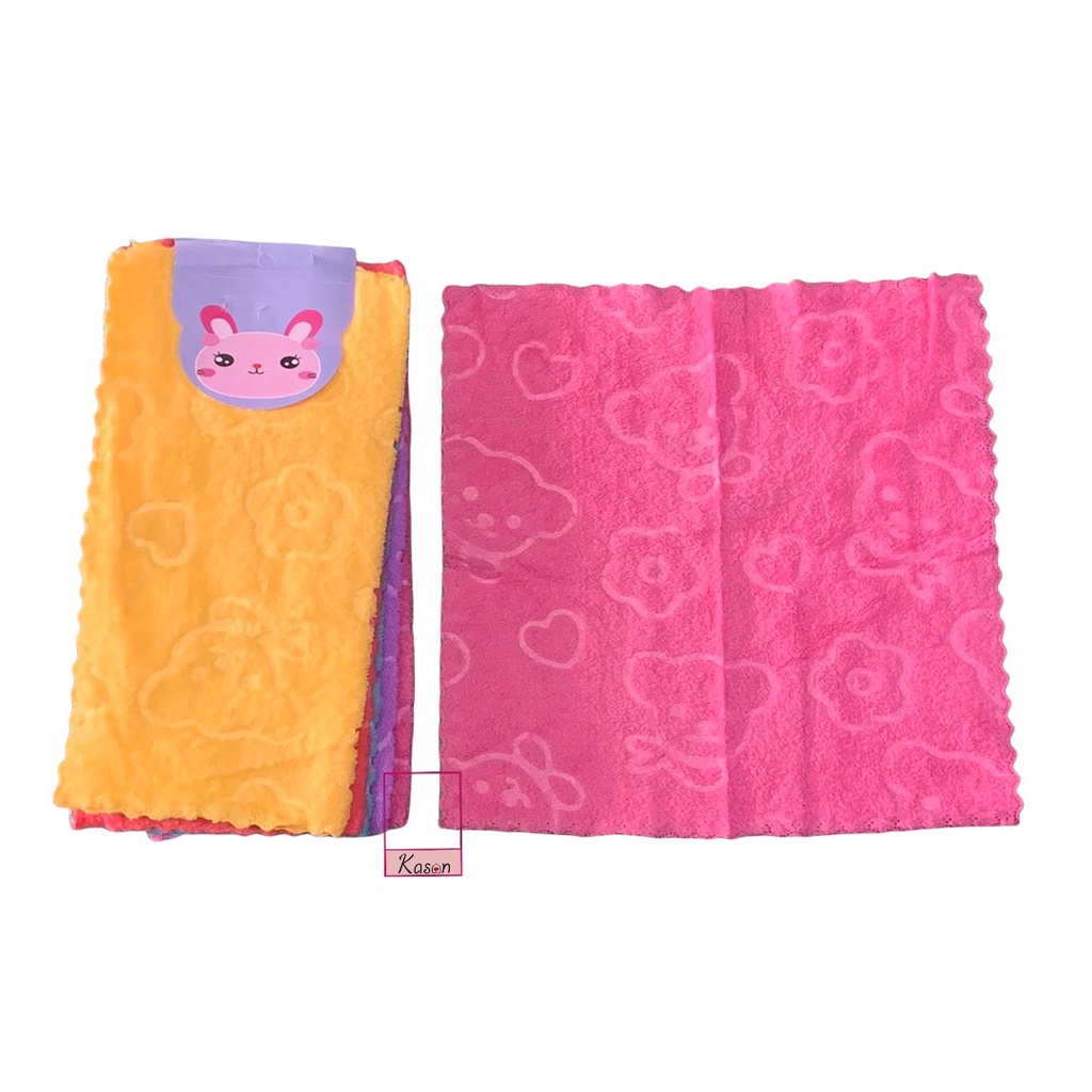 Set 5 cái khăn lau đa năng 2 mặt siêu thấm nước