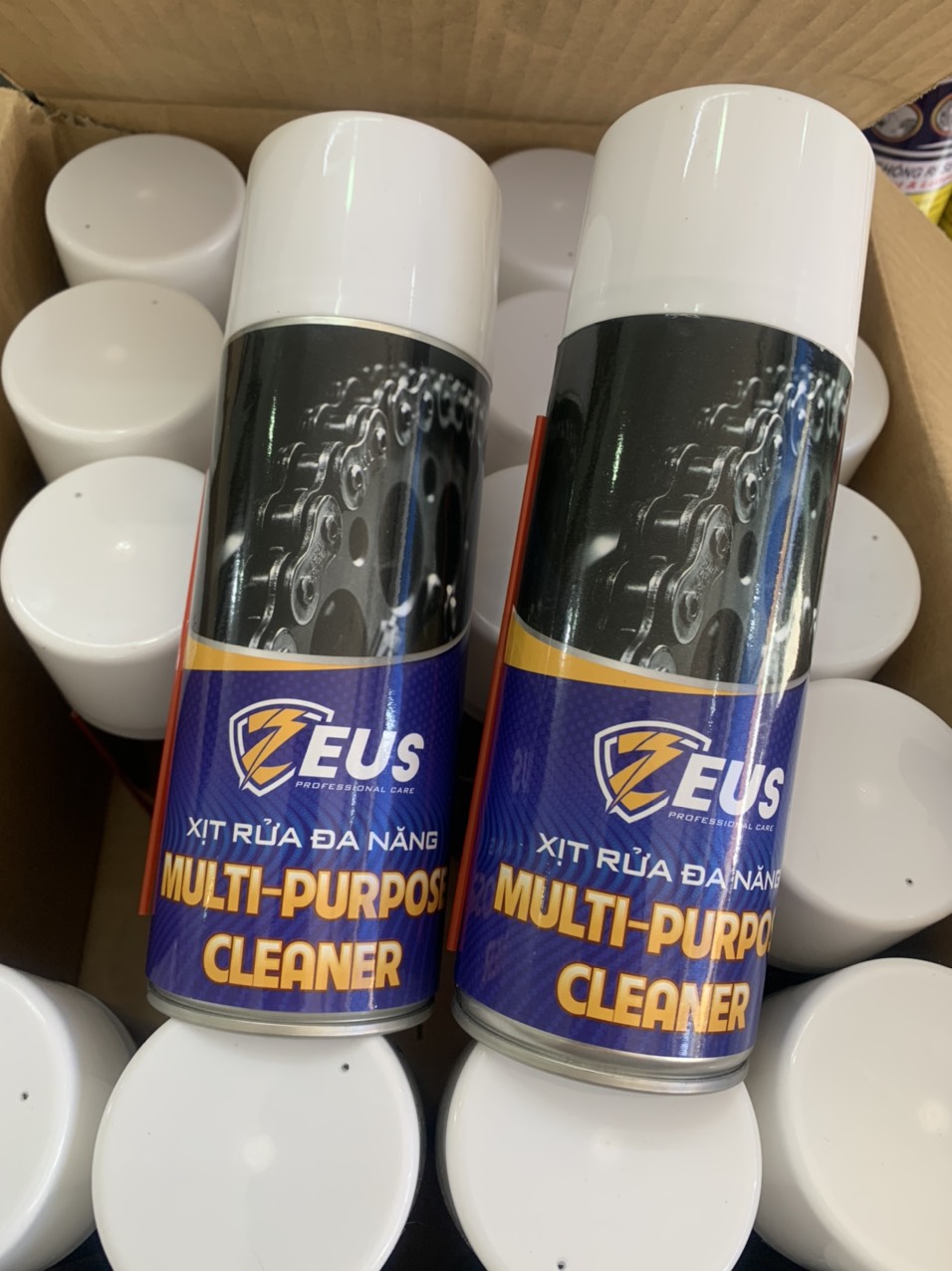 Chai xịt rửa sên ZEUS MULTI CLEANER 400ml