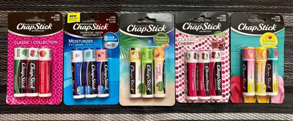 SON DƯỠNG CHAPSTICK - SET 3 SON