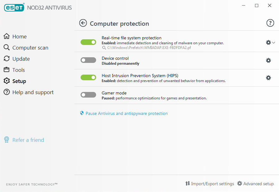 ESET NOD32 Antivirus 1 PCs 1 year