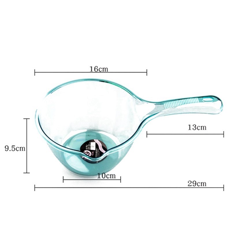Gáo Múc Nước Nhựa Acrylic Trong Suốt Ca Múc Nước Nhiều Màu Tiện Lợi (Bảo Hành 3 Tháng)