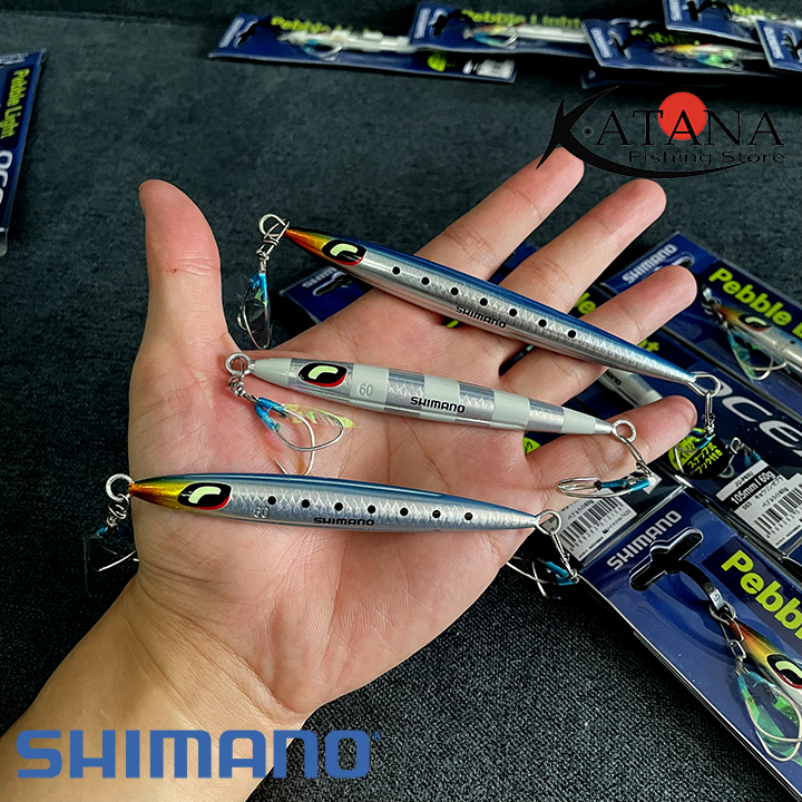 Mồi Câu Jig Shimano Pebble Light - 60g 80g