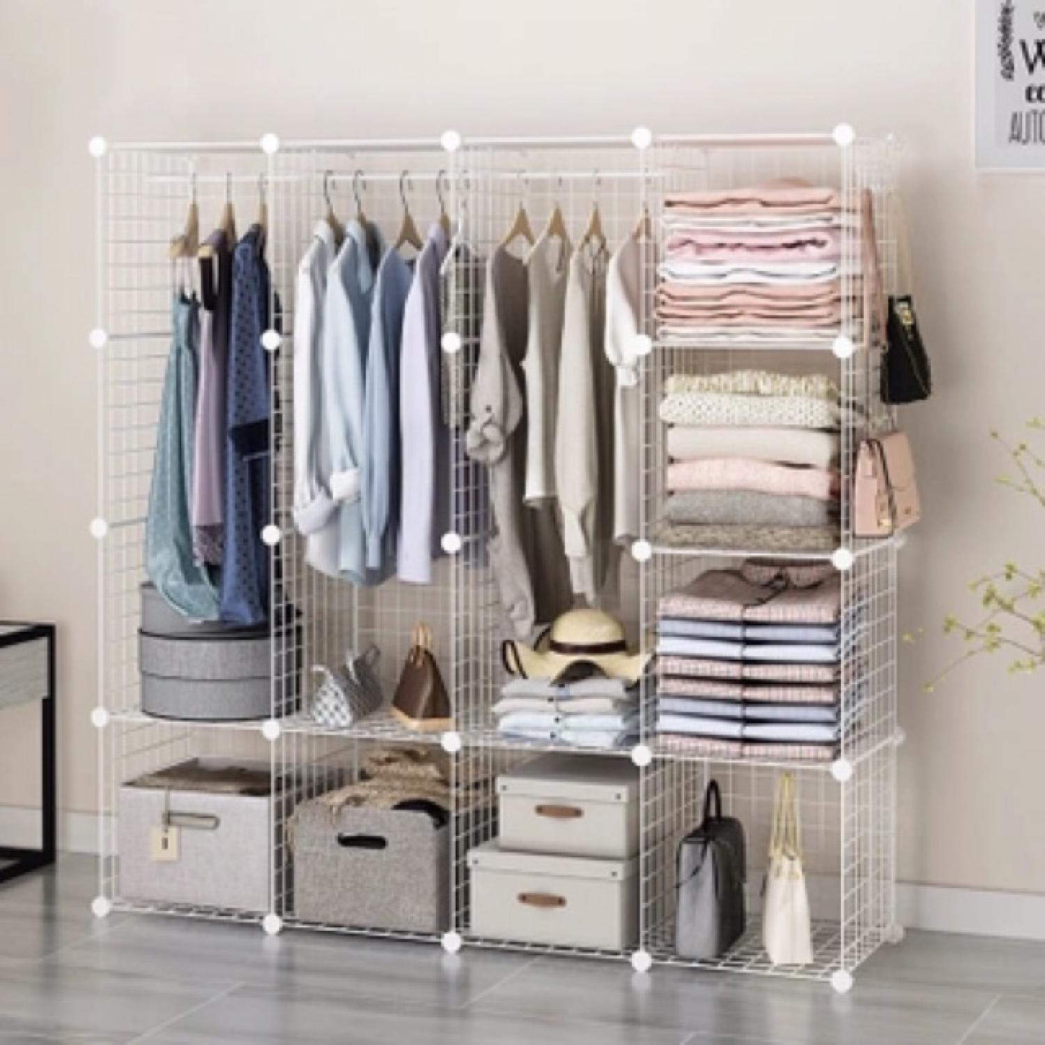 TỦ LƯỚI SẮT / THÉP LẮP ɡhéP ĐA NĂNG (Bán theo tấm, tặng chốt)