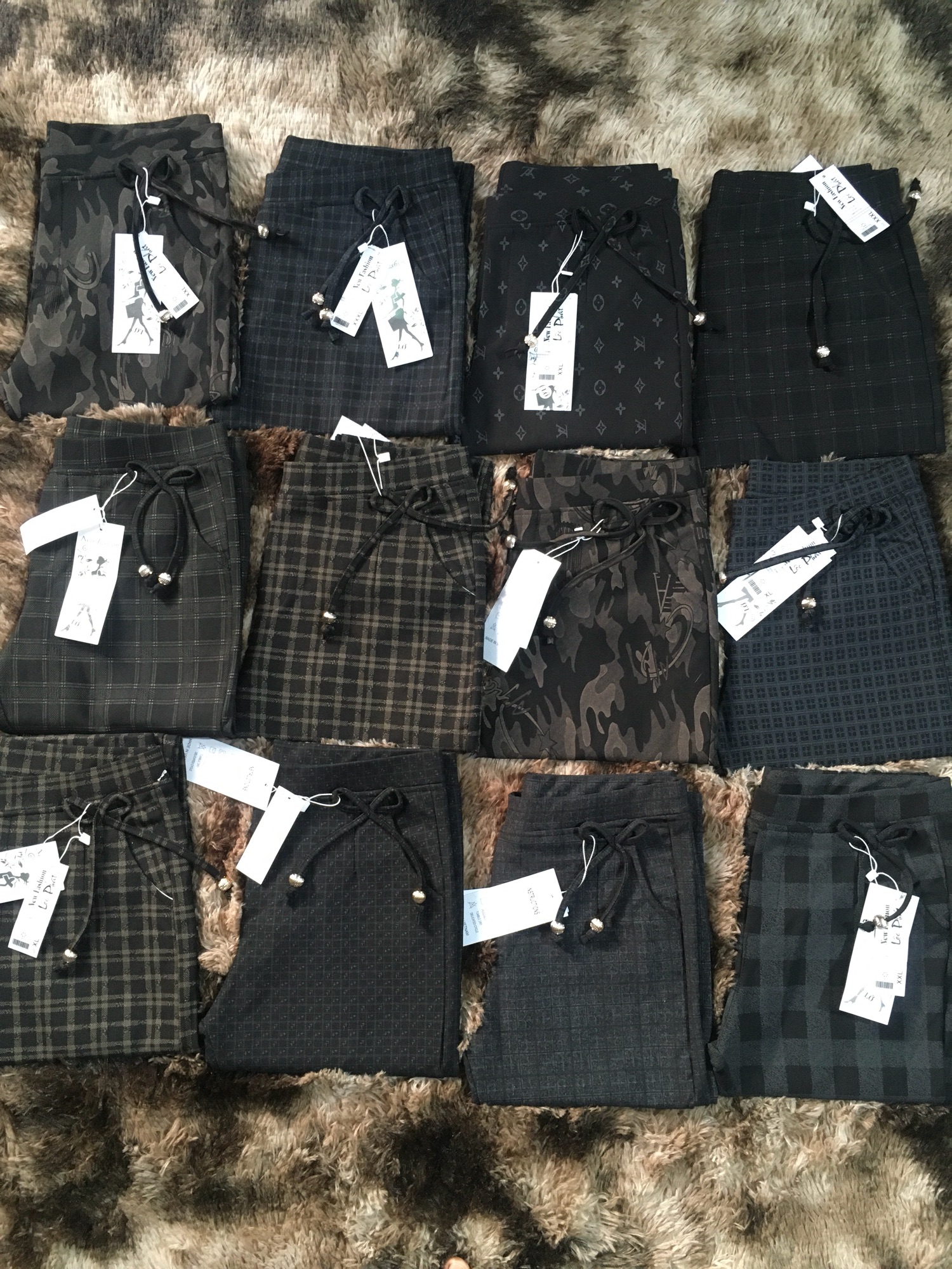 [HCM]Quần cotton lửng 9 tấc sọc