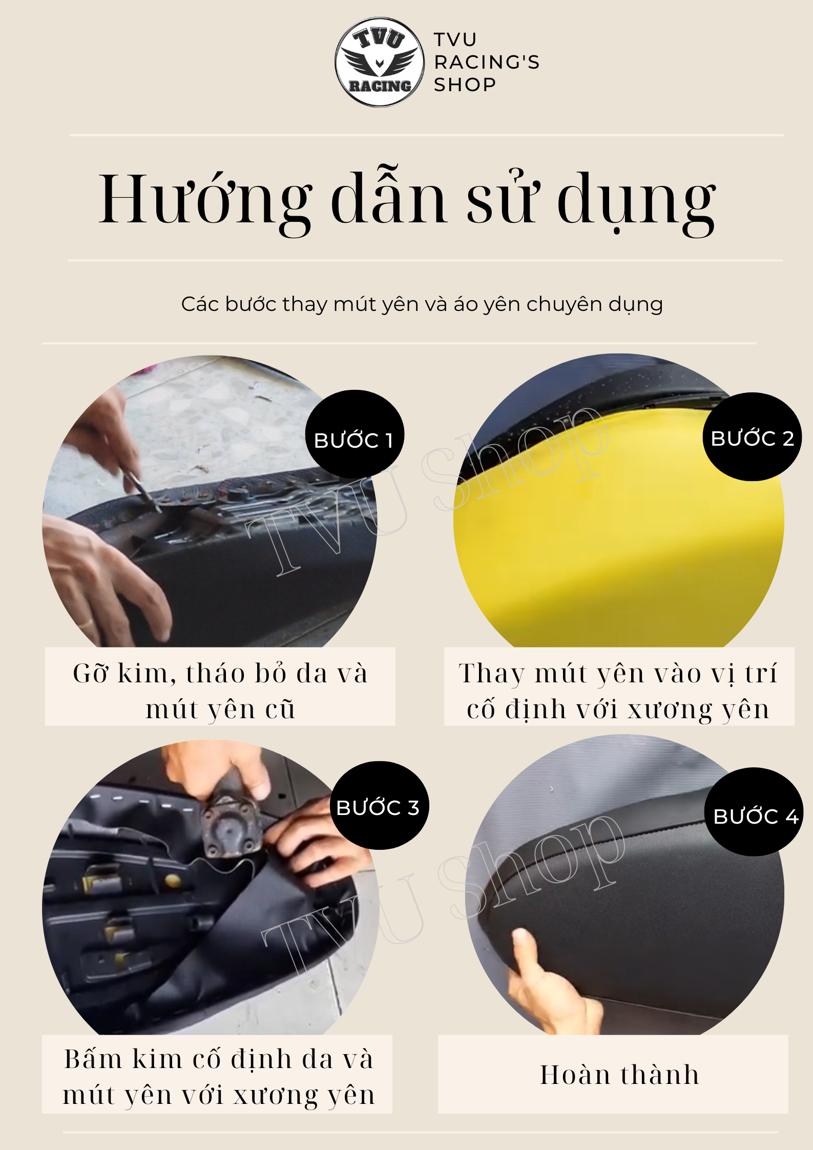 Mút yên 2 Tầng xe Winner cao cấp
