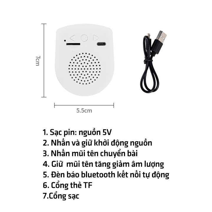 FREESHIP MAX- Mô hình decor phi hành gia có loa bluetooth