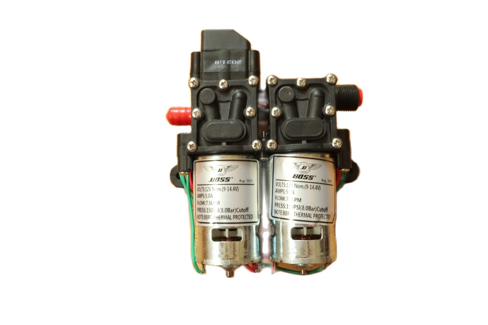 Bơm đôi 12V, dùng cho bình xịt điện