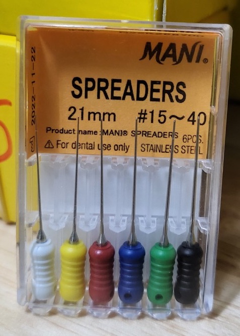 Mani Horizontal Spreaders Mani Vertical Spreaders - Mani Spreaders Pluggers (Pack of 6)