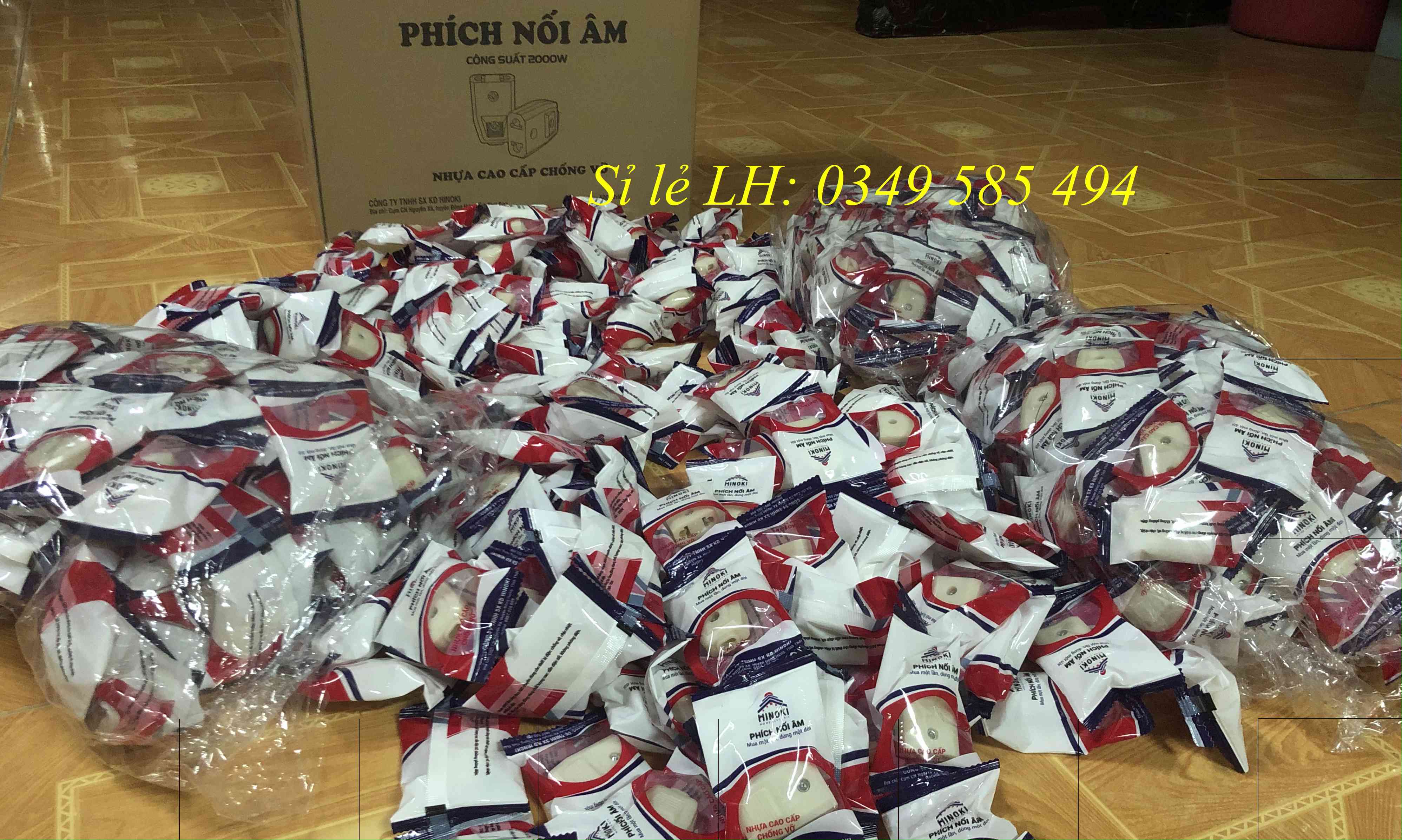 Phích Nối Âm Hinoki công suất 2000W Siêu Bền - [CHÍNH HÃNG]
