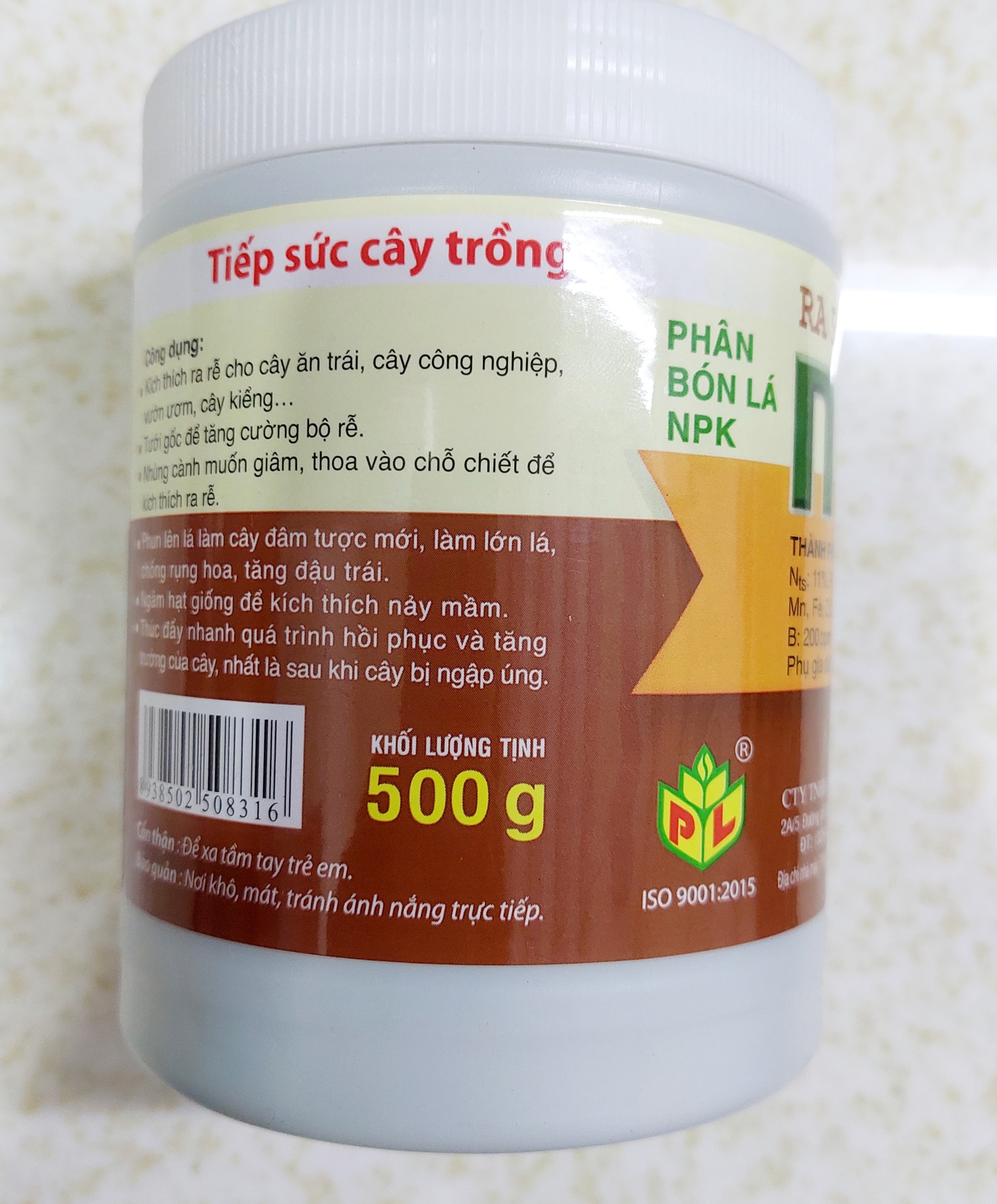[HCM]PHÂN BÓN LÁ KÍCH RỄ N3M 500G