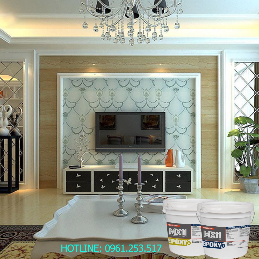 Keo Dán Đá Epoxy Hai Thành Phần AB Đa Năng MX11