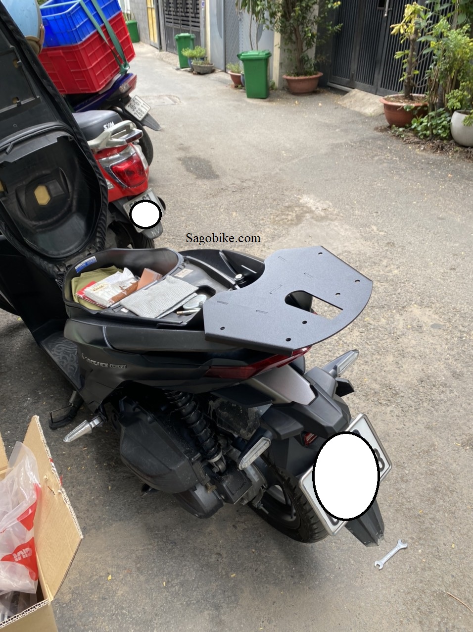 [HCM]Baga SRV kèm đế M5M gắn cho xe Vario