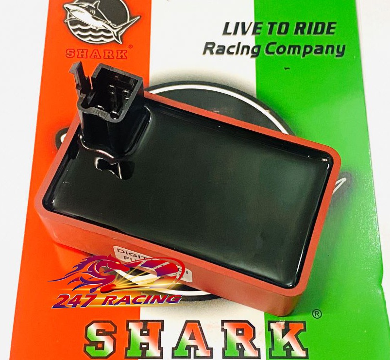 Ic shark tăng tốc gắn xe máy wave a110,fu neo 4 chân