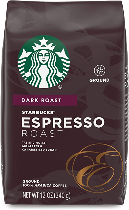 Starbucks Espresso Ground, 100% Arabica, 340g