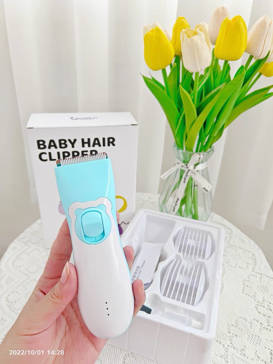 Tông Đơ Cắt Tóc Cho Bé Lukbaby ( Tặng kèm áo choàng )