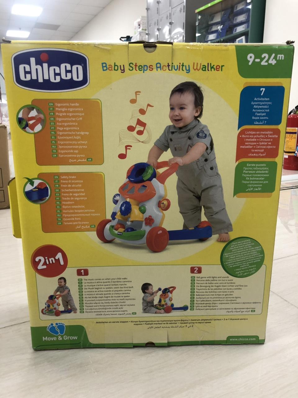 Xe tập đi vui nhộn Chicco