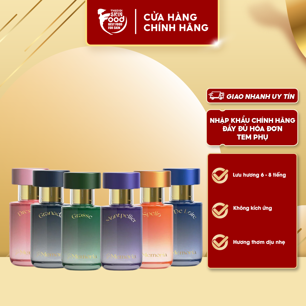 Nước Hoa Hàn Quốc Dạng Xịt De Memoria 30ml
