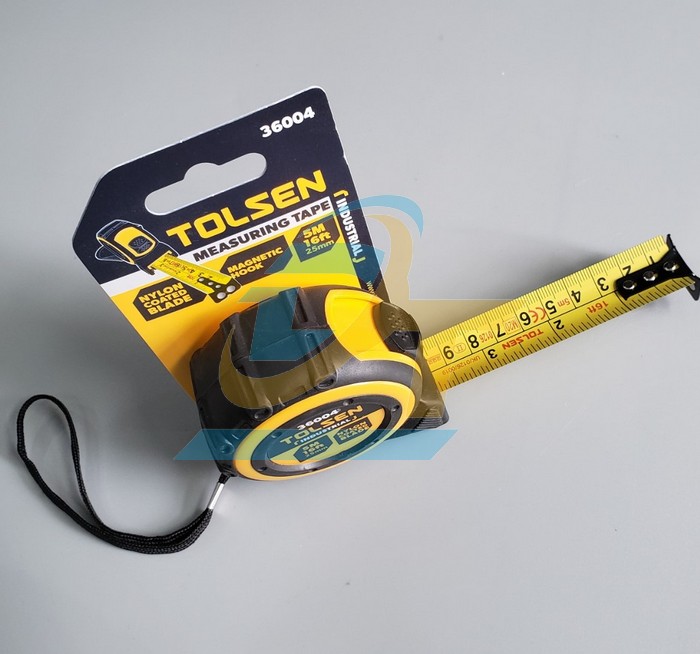 Thước cuộn thép 5m Tolsen 36004/36013