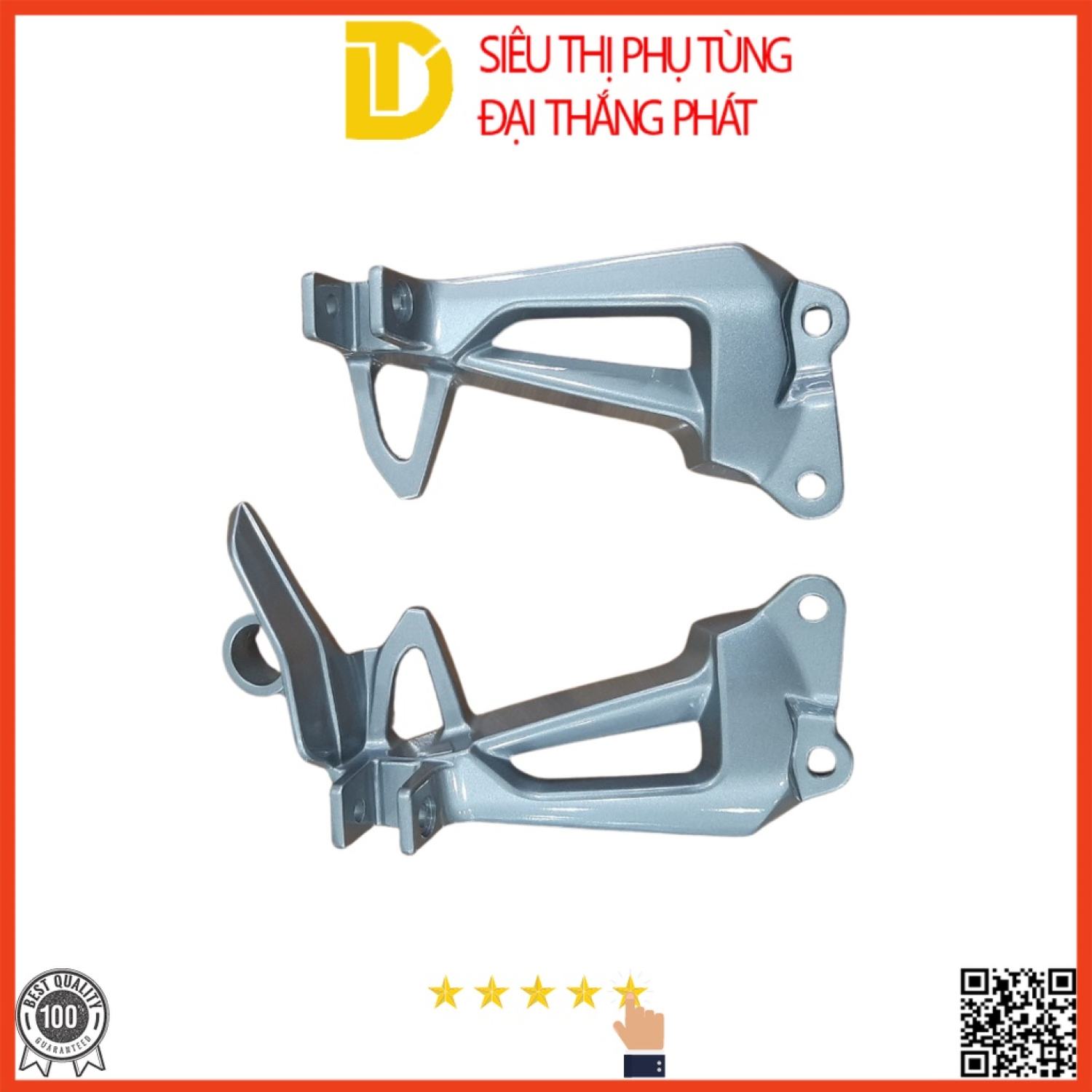 Báng Nhôm | Báng để chân Sirius chính hãng Yamaha