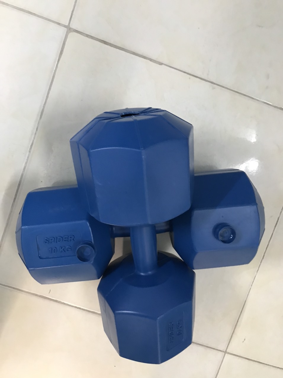 COMBO 4 VỎ TẠ TAY NHỰA (2 VỎ (5KG), 2 VỎ (8KG))