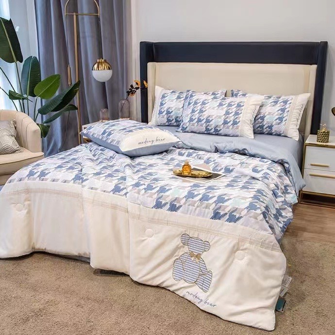 Set quilt silk woven d-i-o-r c015