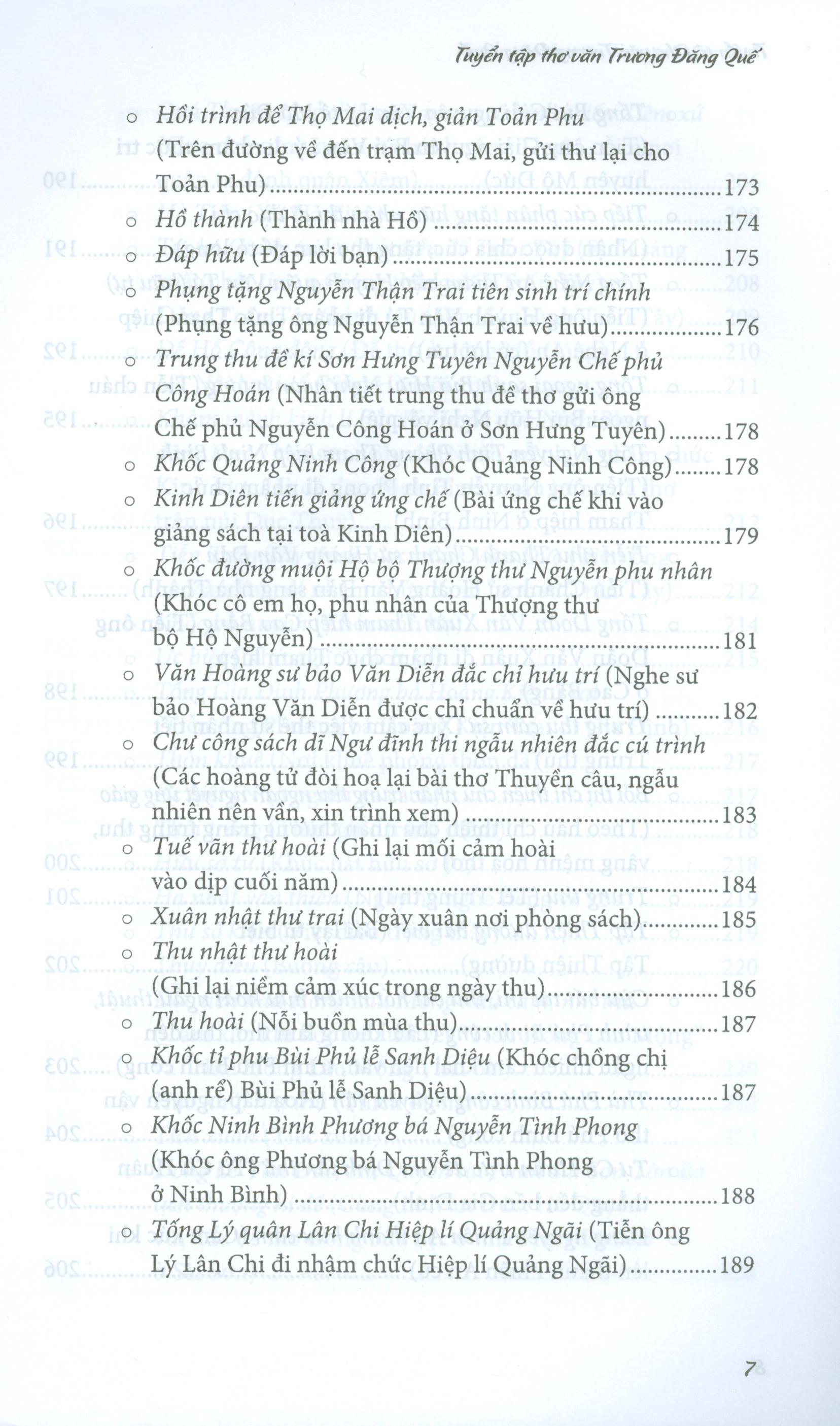 Tuyển Tập Thơ Văn Trương Đặng Quế