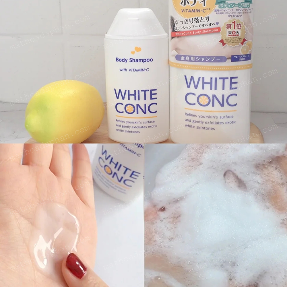 Sữa Tắm White Conc Body Dưỡng Trắng Da Nhật Bản